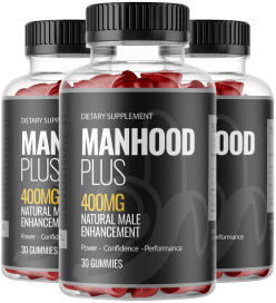 Manhood Plus Gummies - Potenciador Masculino Natural